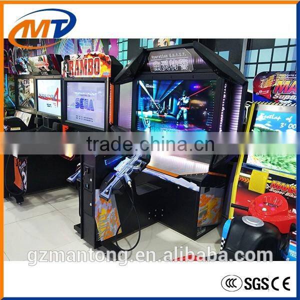 2016 Hot sale Simulator shooting game machine/simulator shooting video arcade game machine with high quality