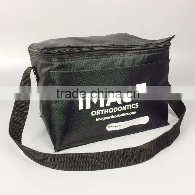 Promotional Vinyl Free Shoulder Insulated Lunch Bag