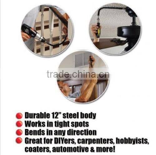 As Seen On TV Flexible Drilling Kit Snake Bit Drill Extender