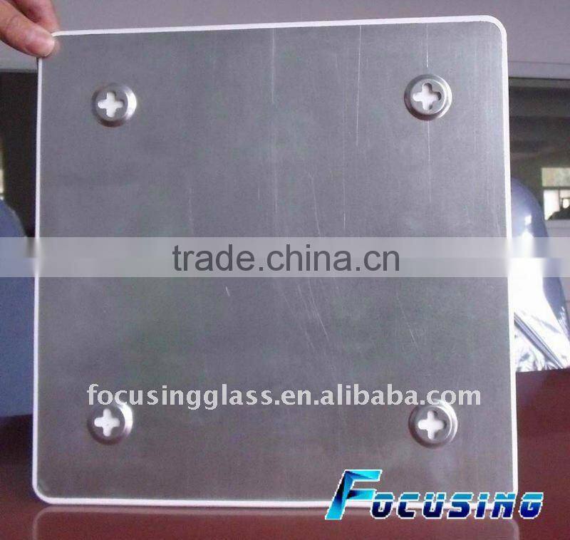 Tempered glass colorful bulletin board