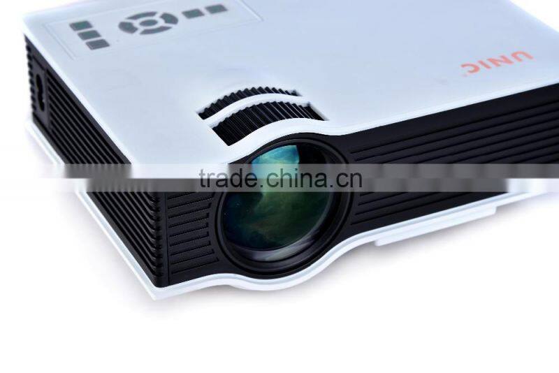 cheap and good quality make 800*480 1080p support UC40 portable projector, entertainmet projector,lcd beamer