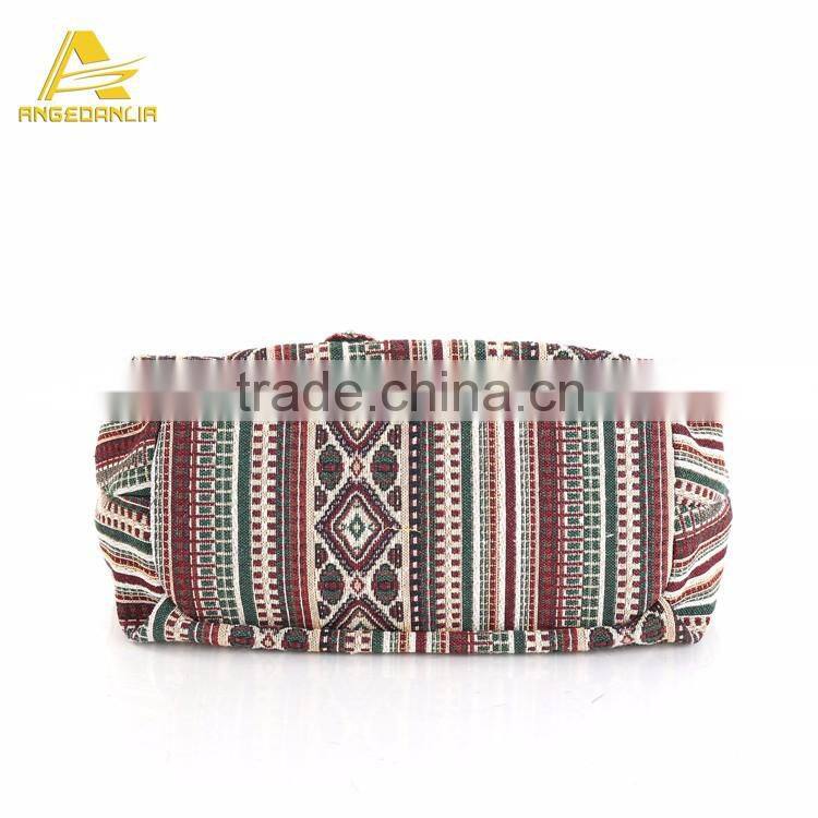 2016 Fashionable cotton canvas sublimation tote bag for shopping