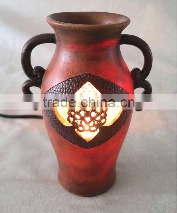 2015 fashion design vintage electric essential oil burner catalytic frangrance lamp warmer for sale