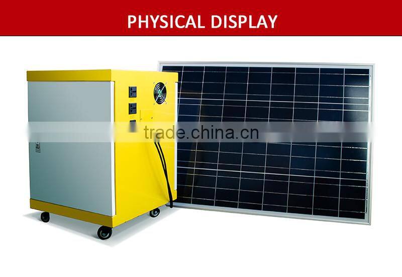 500w 1000w Good price All in one solar panel tracking system for home use