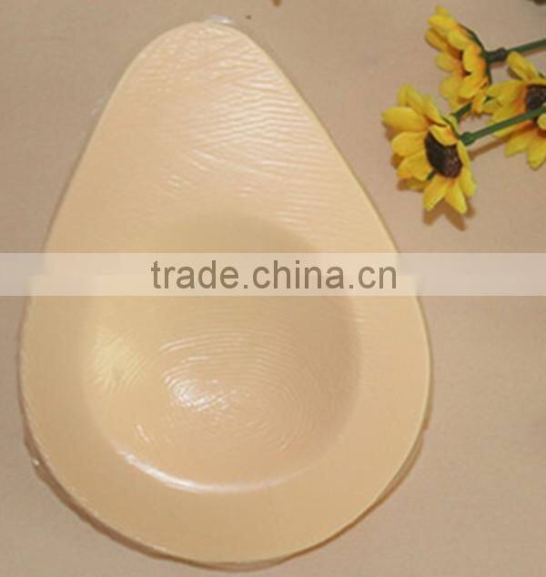 little concave backside tear drop shape false lightweight silicone breast for mastectomy women or enhancer or cross dressing new