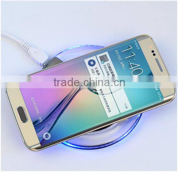 New arrival superman Pattern wireless charger, ironman quick wiressless charging for smart phone and SamsungS6