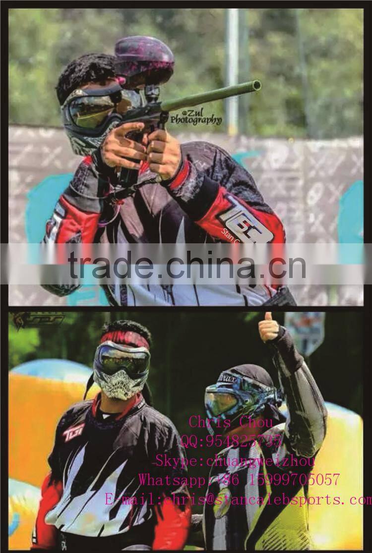 Stan Caleb Custom Paintball Jersey full sublimation headband