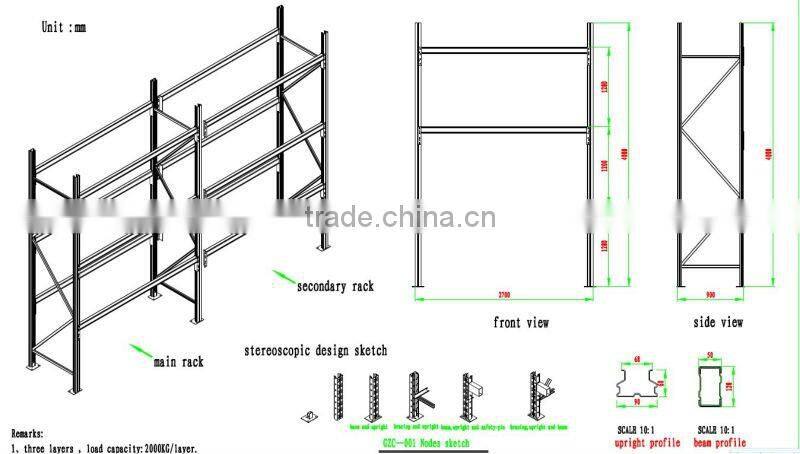 Shenzhen Heavy Duty Warehouse Shelf