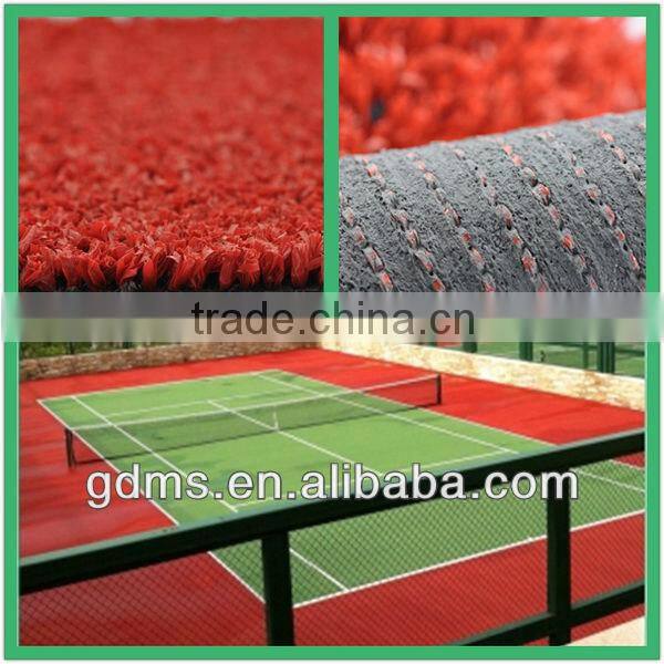 Professional manufacturer artificial turf for tennis fields floor cushion wholesale