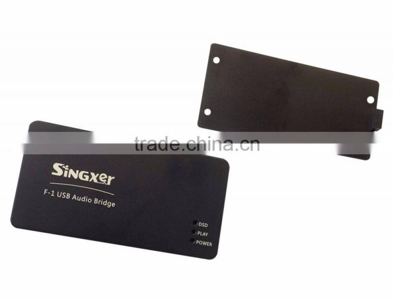 Singxer F-1 XMOS USB digital interface CNC Aluminum Protective Housing Case