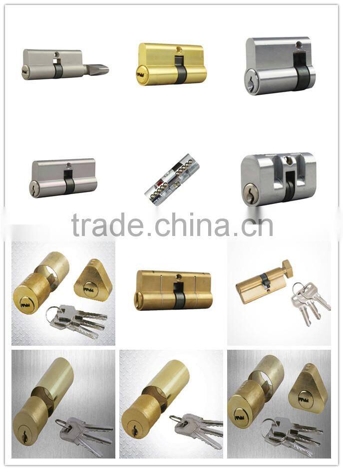 High security! Stainless round file cabinet lock cylinder