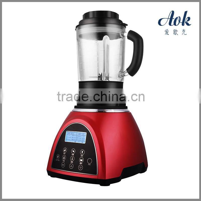 High Quality Commercial Glass Cup Electric Multifunctional Juicer Blender