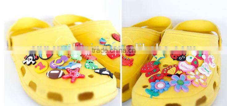 Vivid ladybug design PVC charms