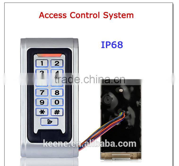 Metal CASE card reader keypad standalone rfid access controller