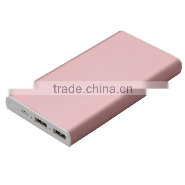 portable mini dual usb power charger