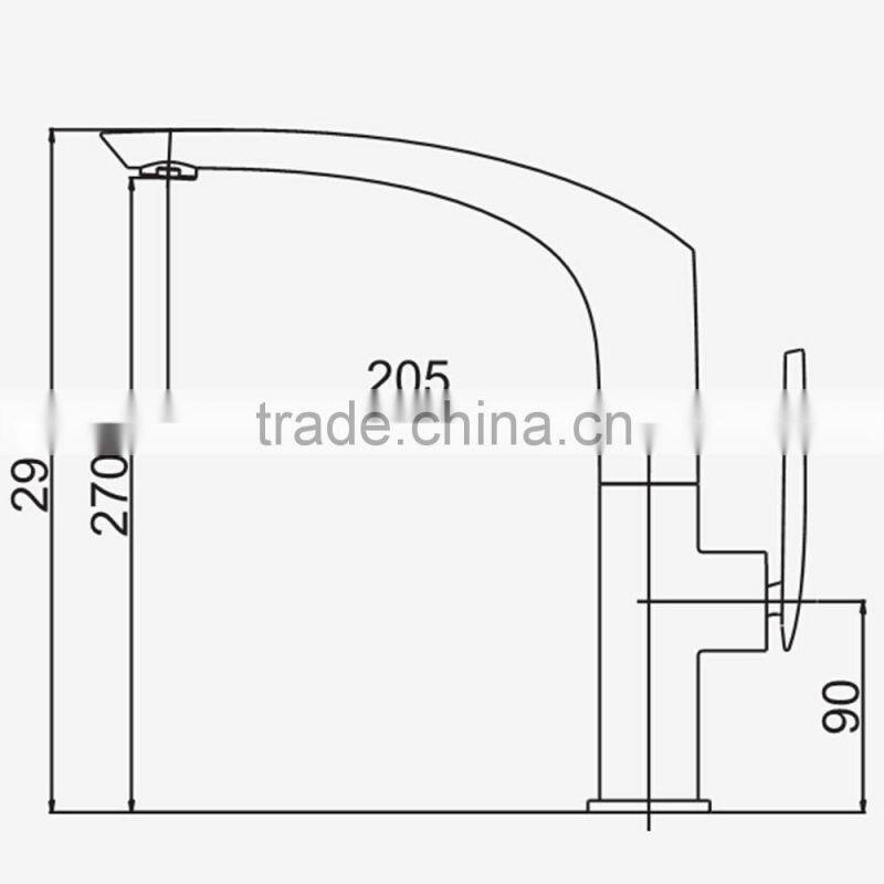 Hot selling small kitchen design CUPC faucet italian kitchen faucets