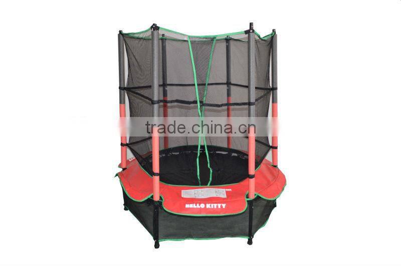 children play castle trampoline for fun