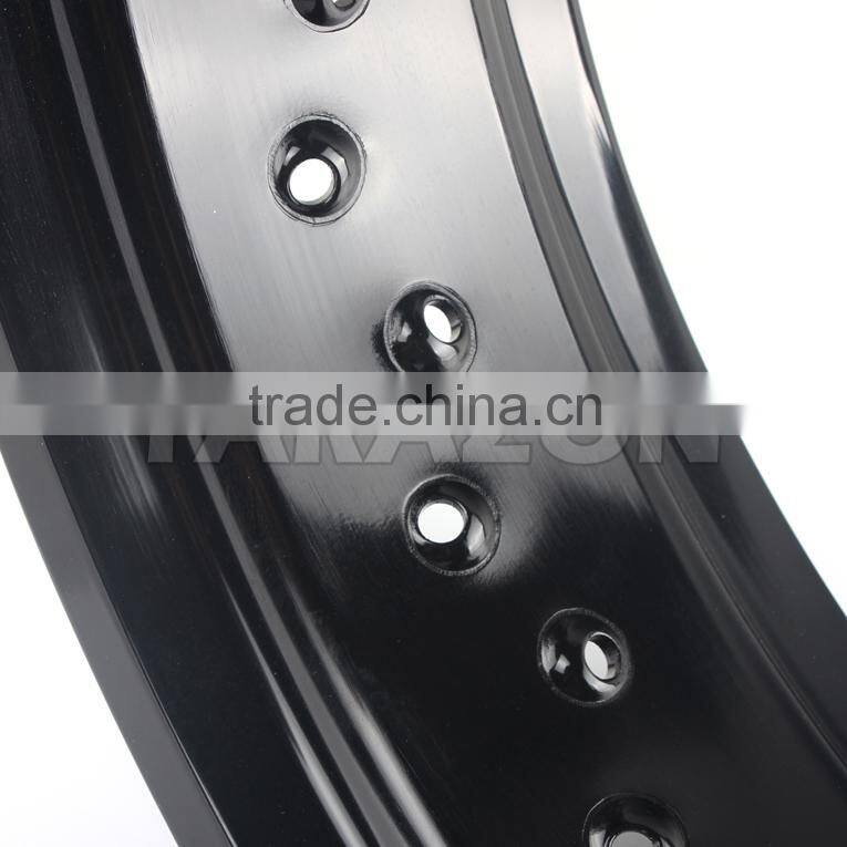 Black 17 Inch Hot Sale CNC Milled Supermoto Wheel Rims for CRF Series