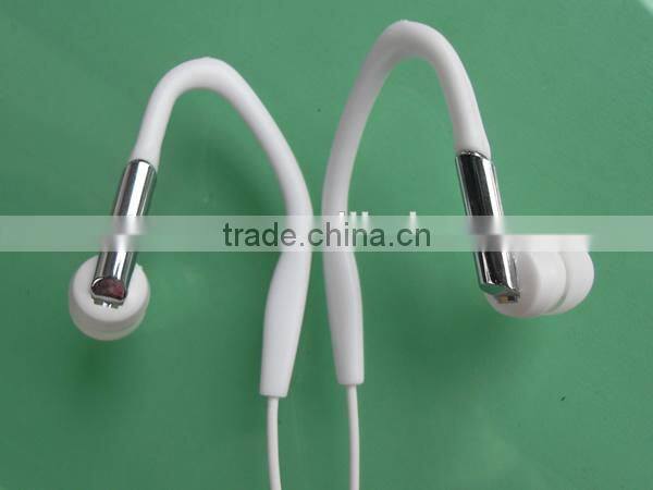 Comfortable inear sports earphone&headphone ear hook earbuds