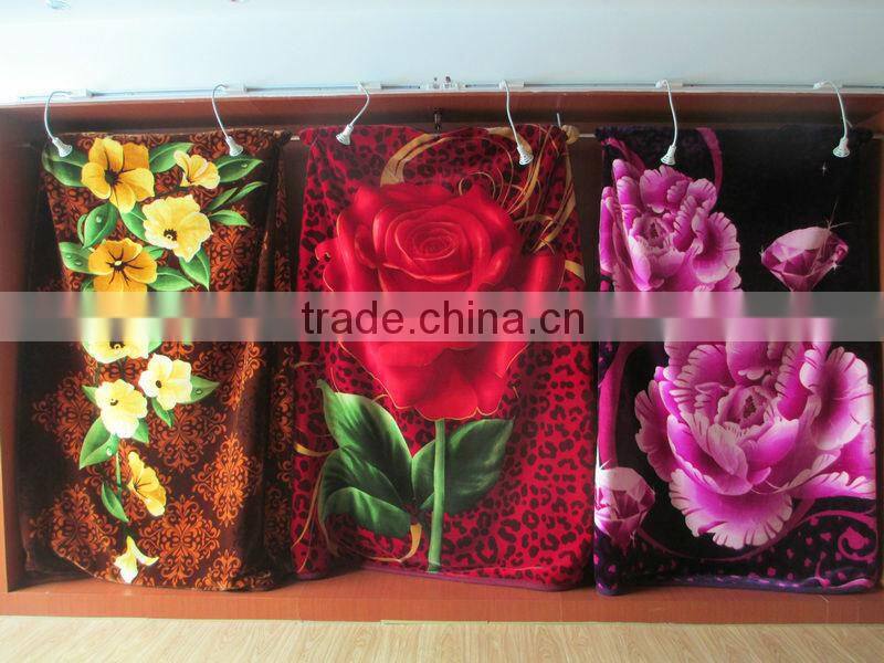High quality Raschel Mink Blanket