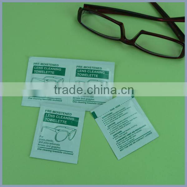 goggles lens cleaning towelette