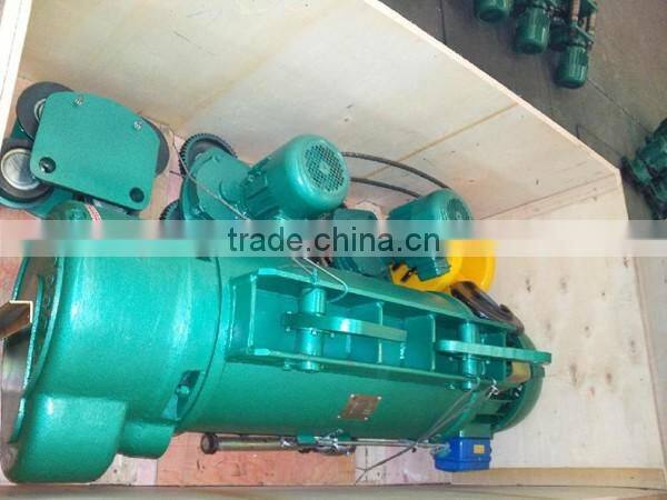 CD Single Speed Electric Wire Rope Pulling Hoist