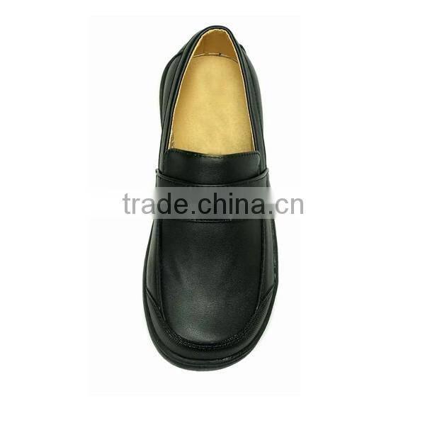Bulk Wholesale 93G093 Slip-on Artificial Leather School Shoes for Boys
