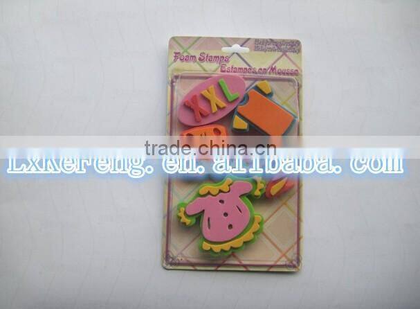 cheap preety eva DIY stationery kids toy stamps set