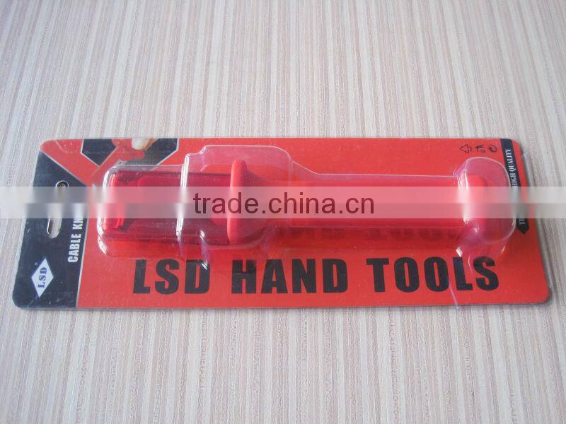 German Style Cable Knife Patent Fixed Hook Blade,Wire Stripping tool