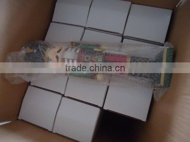 2014 hot sale christmas wooden nutcracker