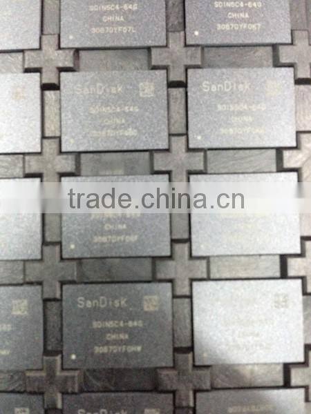 China original sealed packing Sandisk eMMC 64G SDIN5C4-64G-945 in stock