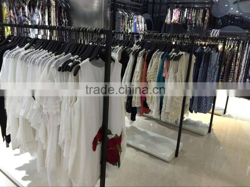 NEW ARRIVAL long sleeve tops with black stars shirt for woman OEM tops cheap price