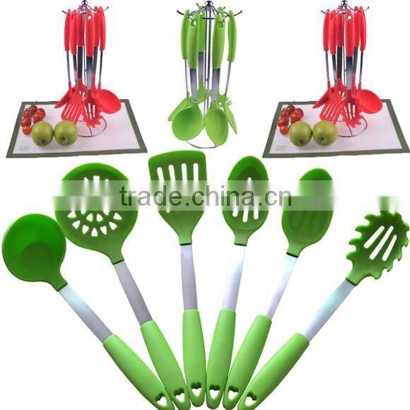 New Arrival Food-grade Silicone Kitchen Utensil Set