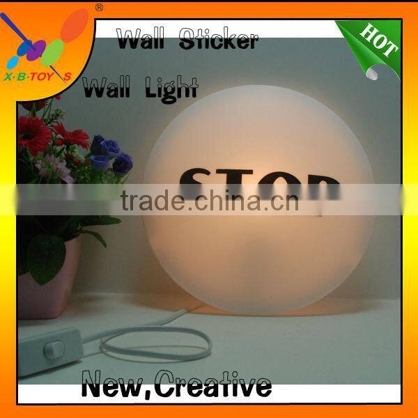 Factory Price New items Wallpaper night light 3D night lamp seven styles wall lighting.