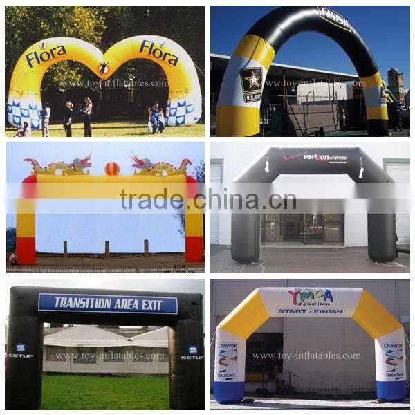 Classic design cheap inflatable chinese dragon arch