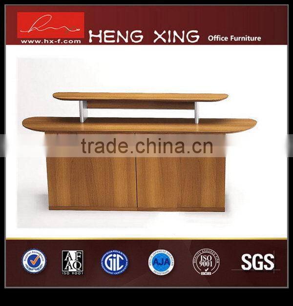 Hot-sale newest cheap beauty salon front reception table