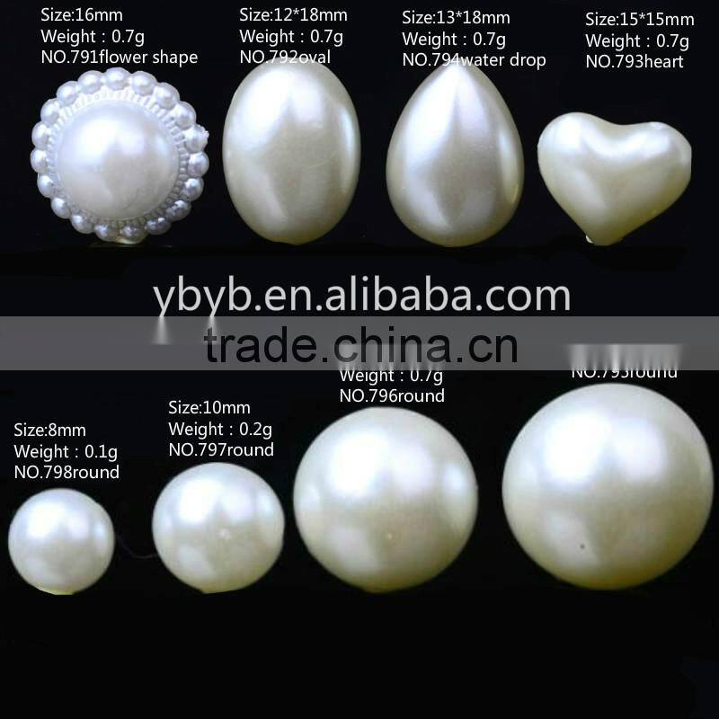 flat back pearls for the garment shoe jewelry making
