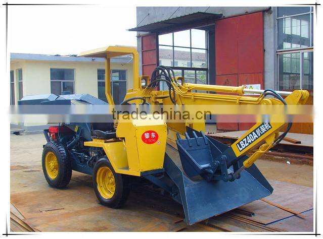 diesel engine powered muck truck mucking machine