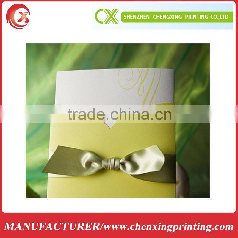 top grade blue wedding invitation card