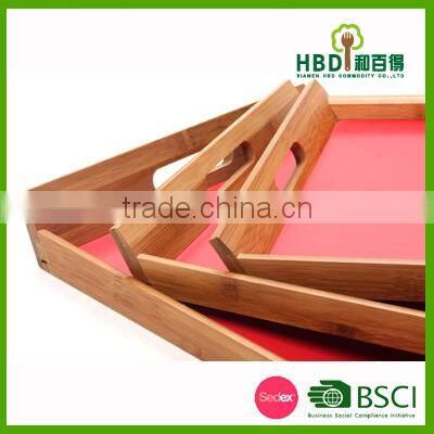 Hot selling Bamboo Trays,Bamboo Breakfast Tray,Bamboo Food Tray