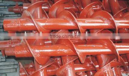 Professional supply all kinds efficient spiral soil drill pipe quality assurance twist auger