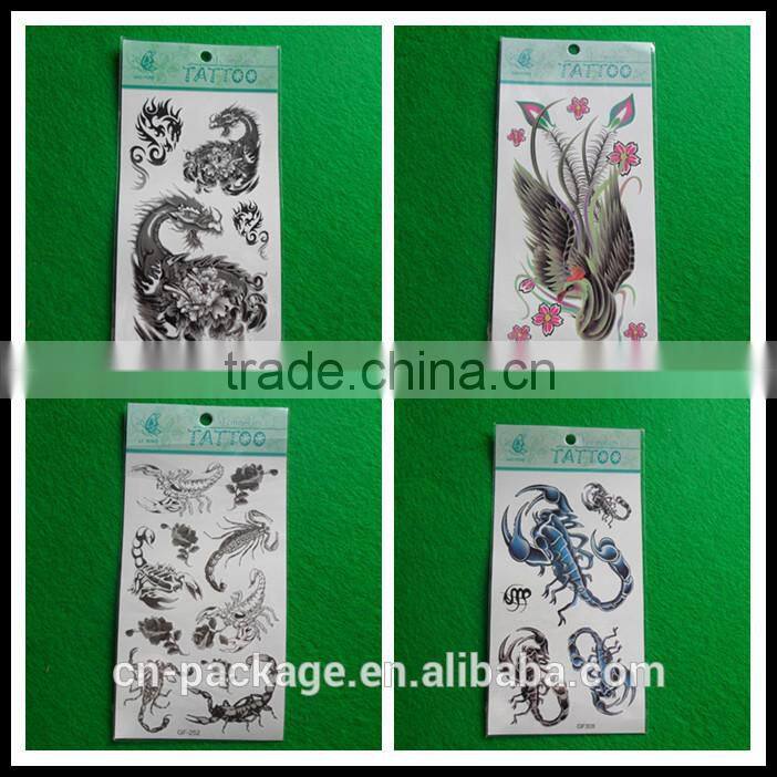 custom non-toxic body temporary tattoos,fashion tattoo sticker