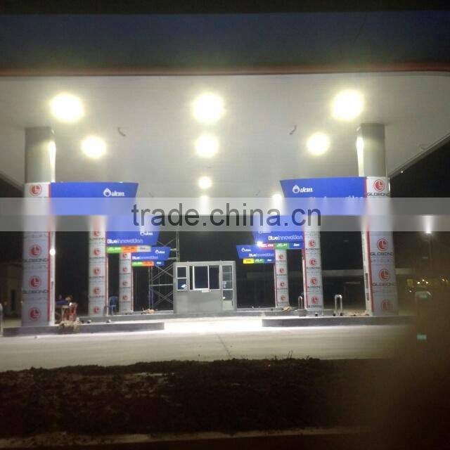 UL DLC IP66 110LM/W 100 watt led canopy light fixtures replace 200W gas station lighting