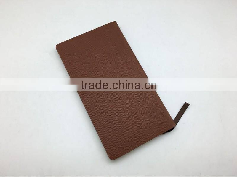 Nice gifts for students portable pu leather notebook journals