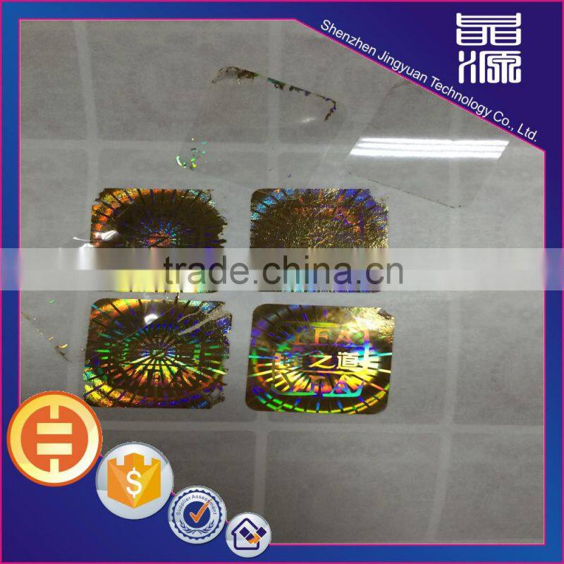 factory supply top quality honeycomb pattern adhesive stickers