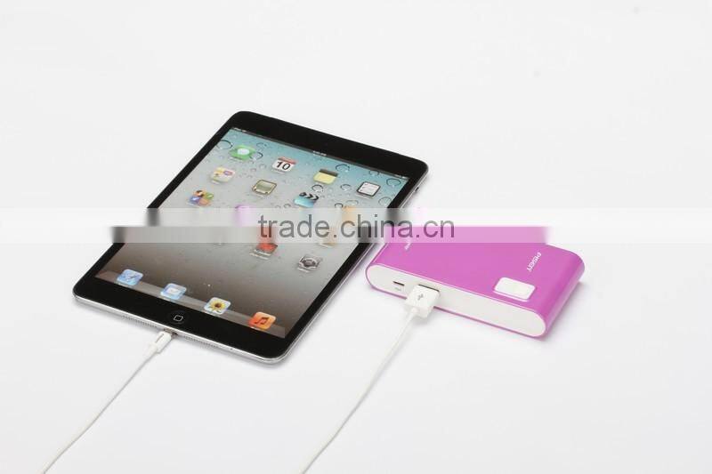 pisen color mobile power bank 4200 mah external battery charger for mobile phone