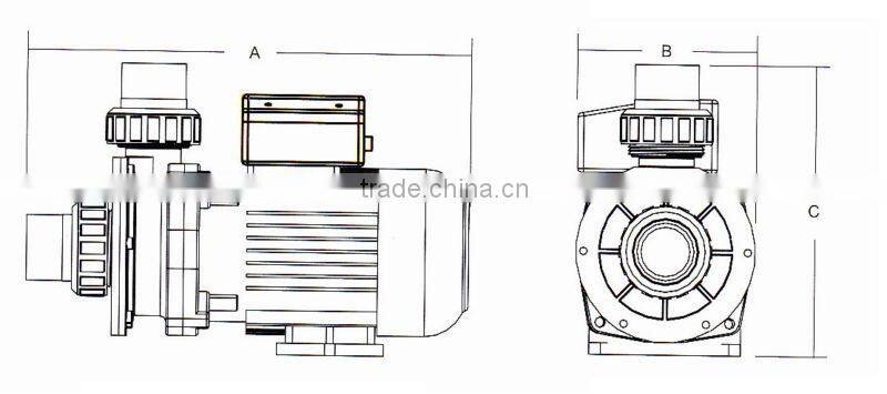 PIKES ST033 series SPA Water Pump 0.33Hp for most domestic spa pools