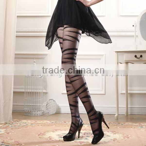 Manufacturer animal jacquard design your own tights