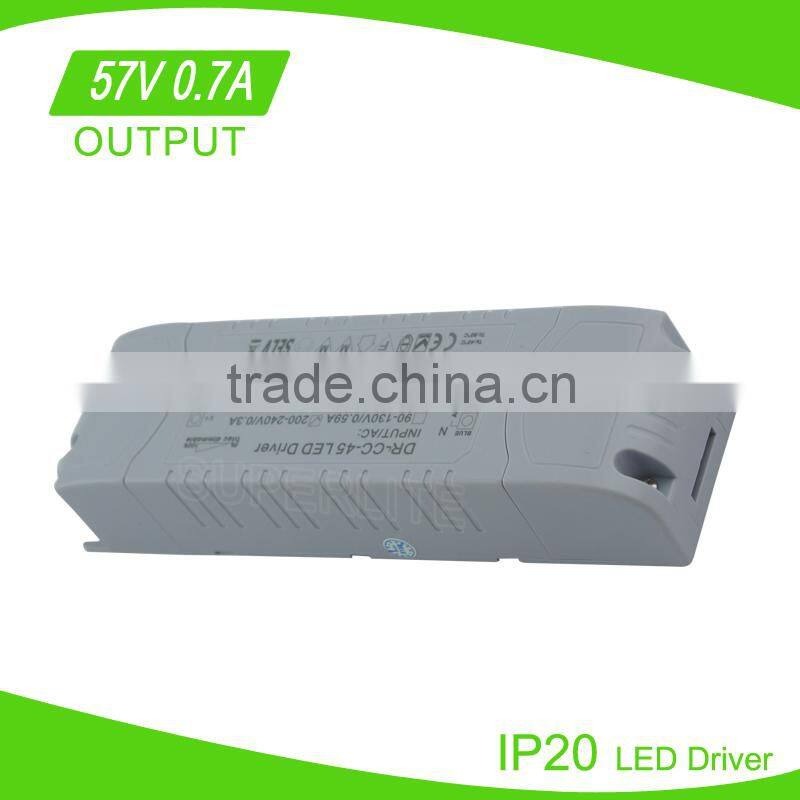 led driver power supply 57v 40w 0.7A led power driver