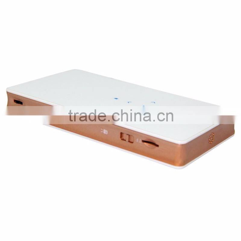 2016 High Lumens Mini Projectors P8 with buletooth Android smart tv box Projectors